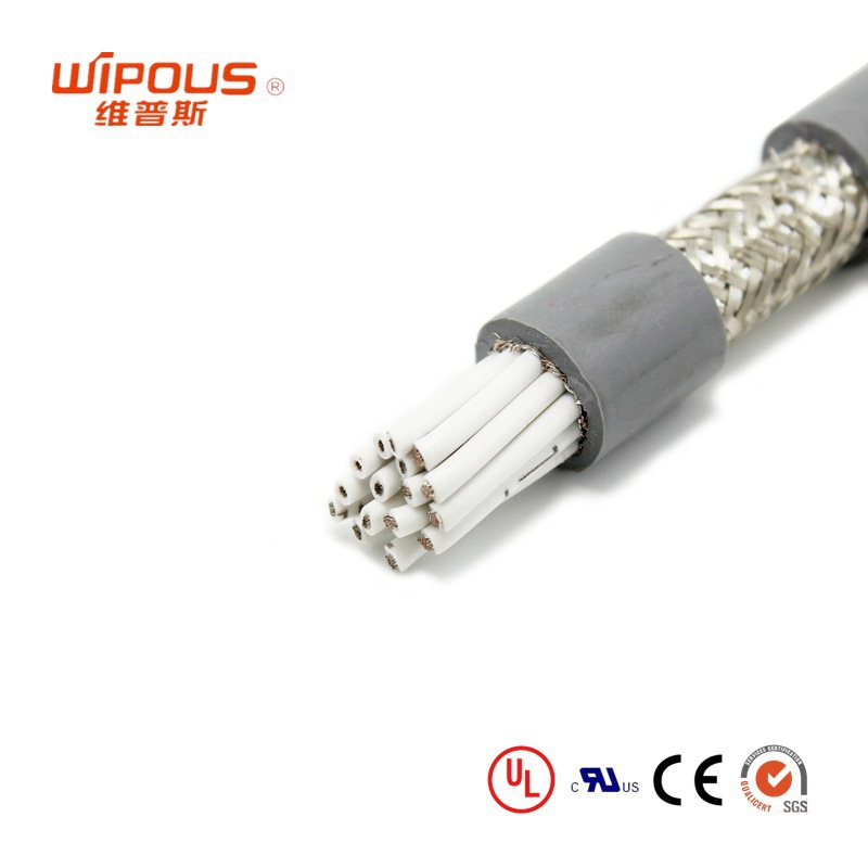 厂家直供 美标PVC电缆 UL2733 26AWG 屏蔽阻燃电线 2芯电源线
