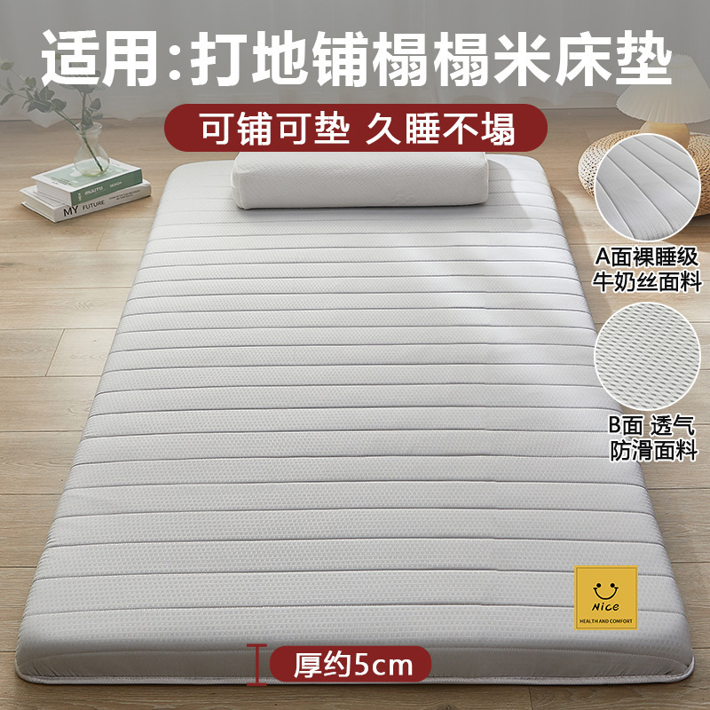 地铺睡垫家用床垫软垫防潮地垫打地铺神器租房专用垫学生宿舍单人|undefined