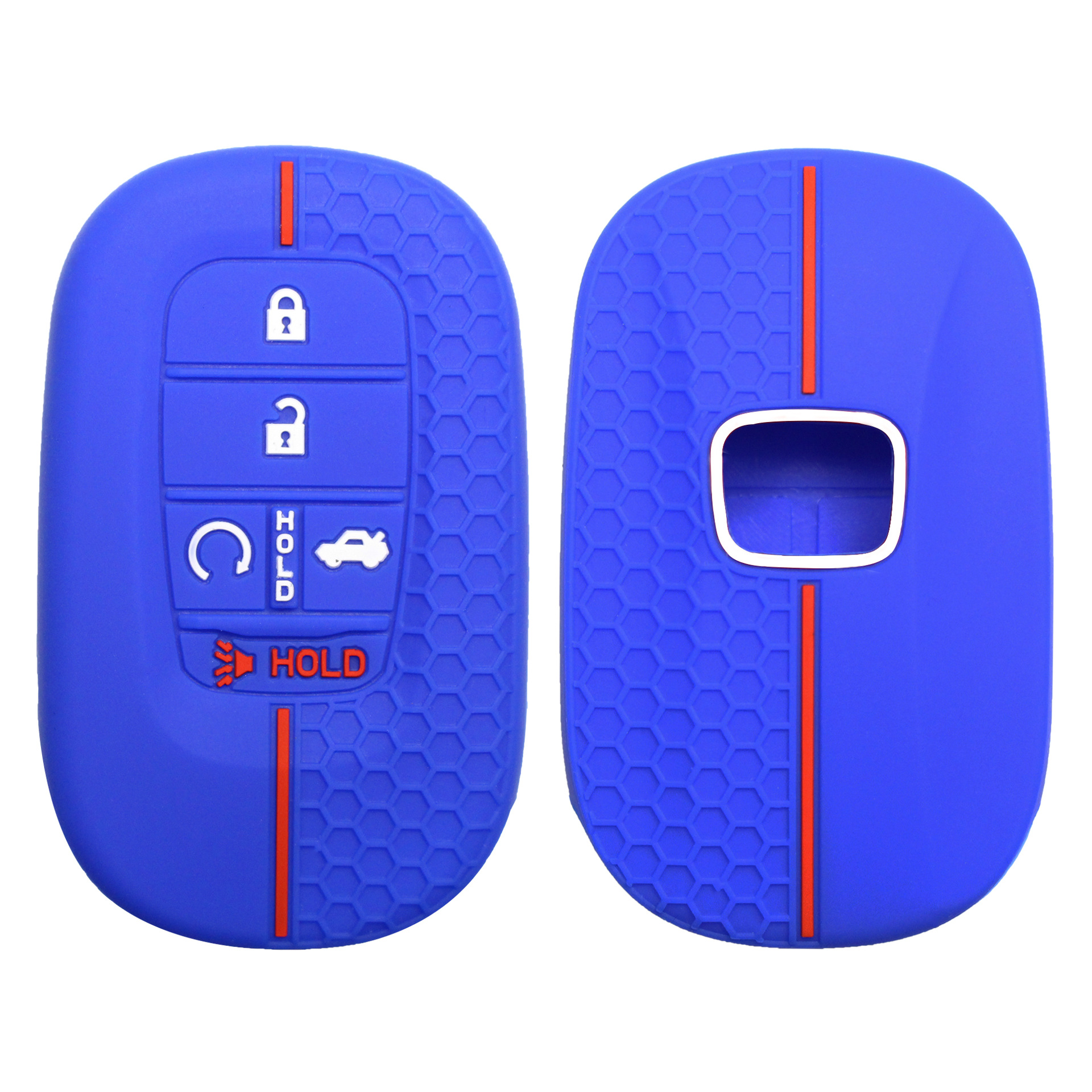 Suitable for Honda Civic crv Accord Jed remote control key set 11 generation Honda 5 key silicone key case