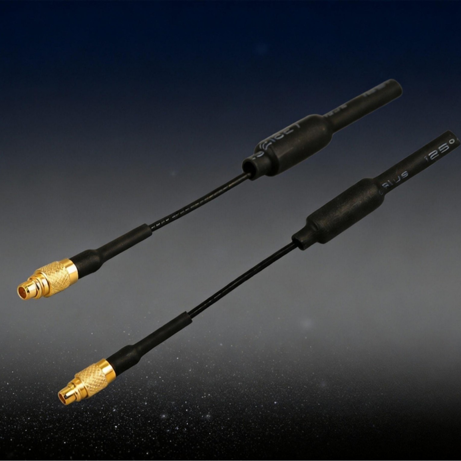 5.8G铜管天线90mmMMCX 公头 遥控模型无人机航模图传数传增益天线