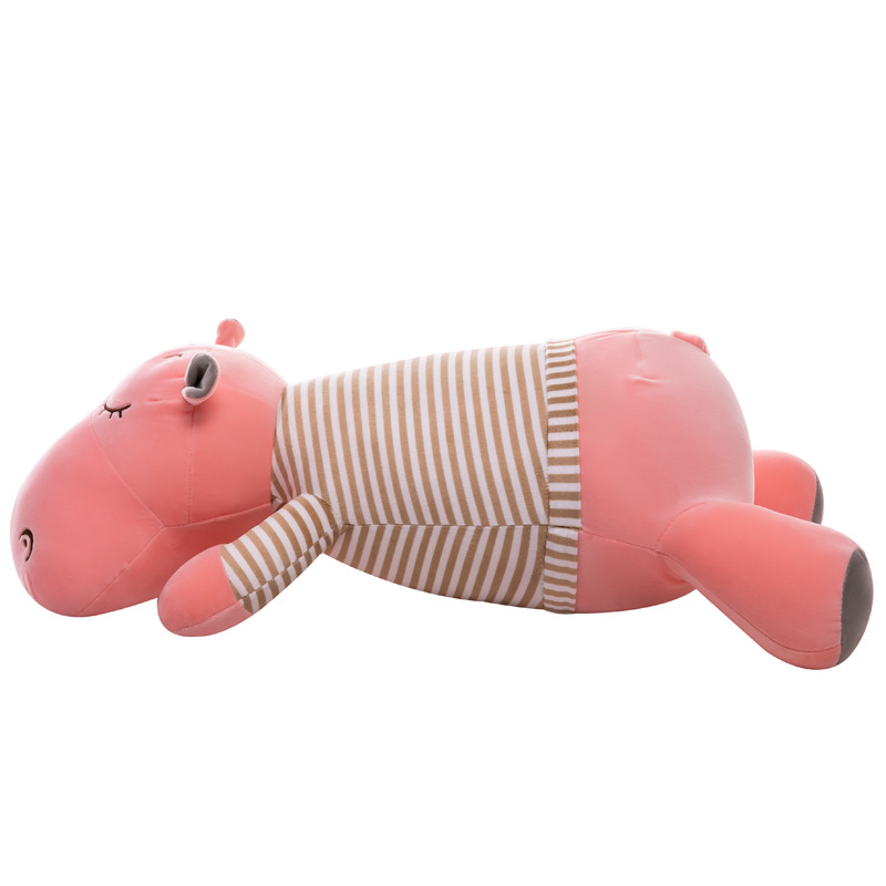 Juguetes de peluche perros, cerdos, osos, hipopótamos, muñecas, muñecas de aire acondicionado 2 en 1 almohada mayorista y minorista
