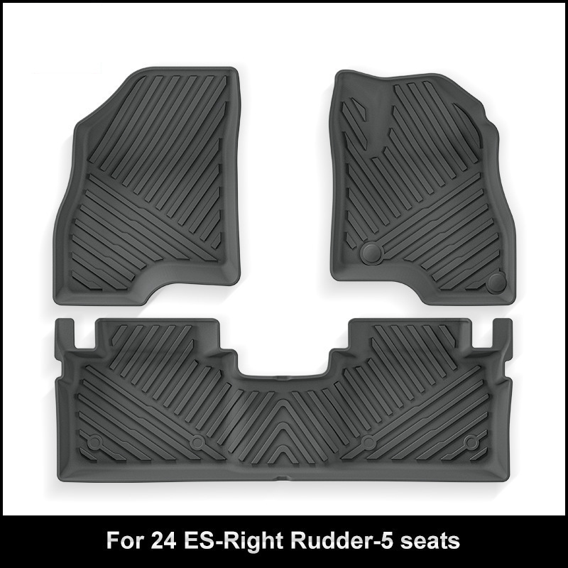 适用于24款埃安AION ES右舵汽车脚垫耐脏防水专车专用TPE脚垫跨境