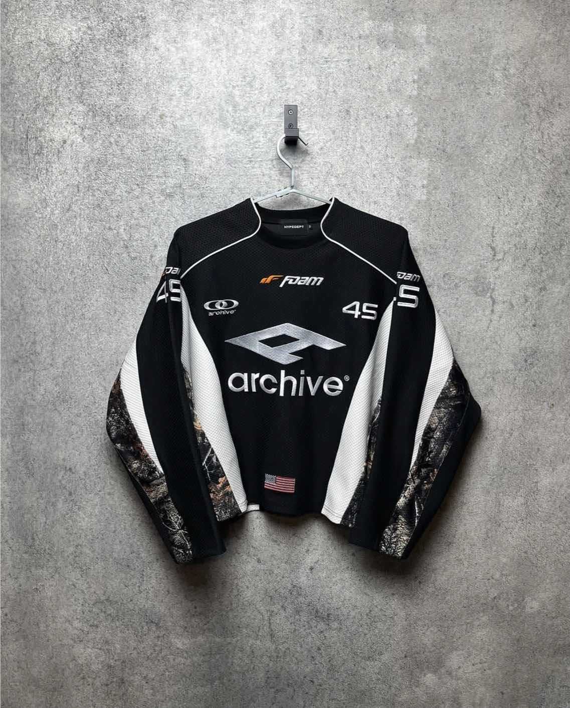 Popular Hot-selling American Retro Functional Wind Street Racing Suit Hip-hop Men's Sweater Casual Loose High Street Locomotive Top_viptrois.com