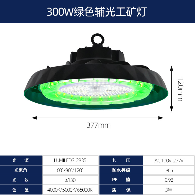 300w [green auxiliary light 130lm] three-year warranty