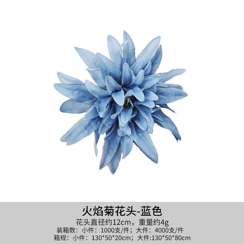 파란색
