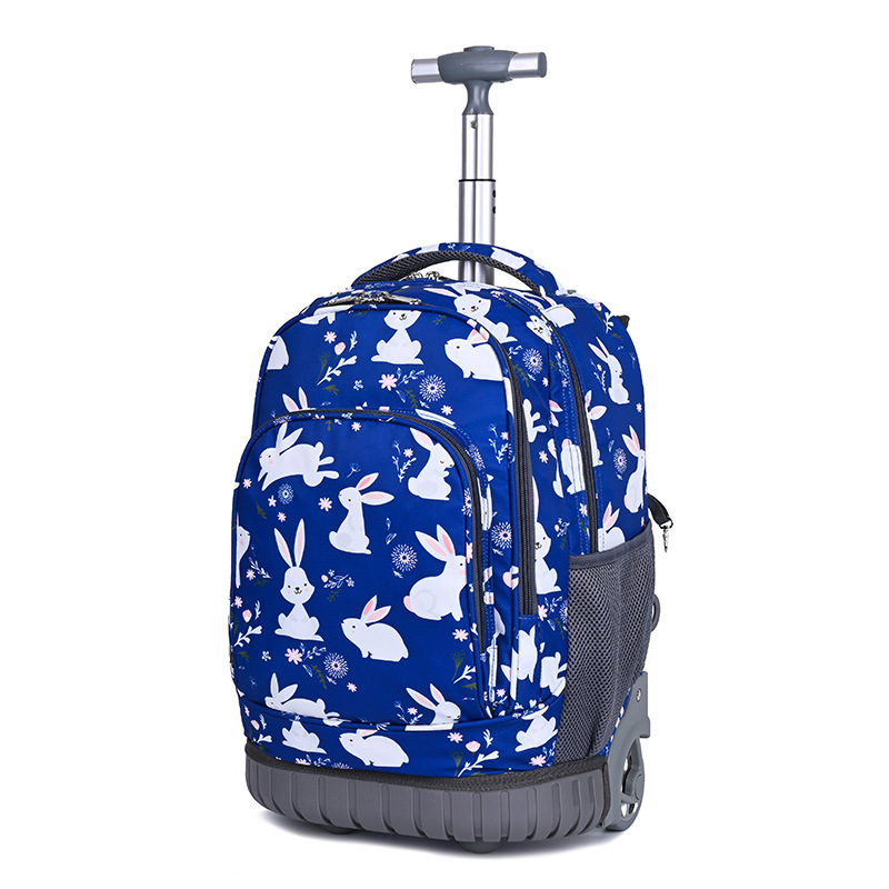 Estudiante de la escuela secundaria mochila niño mochila de viaje adulto bolsa de viaje trolley hombres y mujeres 5-9 Grado de gran capacidad