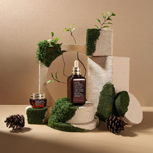 水泥粗砂颗粒质感几何体高级感摄影道具布景化妆品摆件圆柱体阶梯