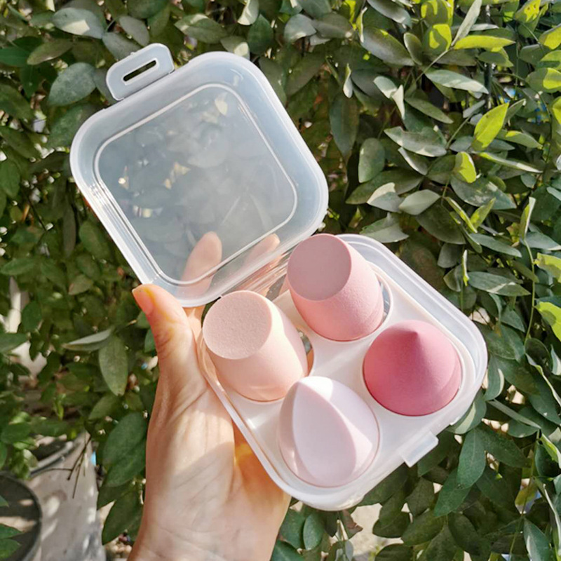 工場卸売り美化粧卵セット乾湿両用粉カラー水滴美化粧卵スポンジパフ化粧道具を食べない|undefined