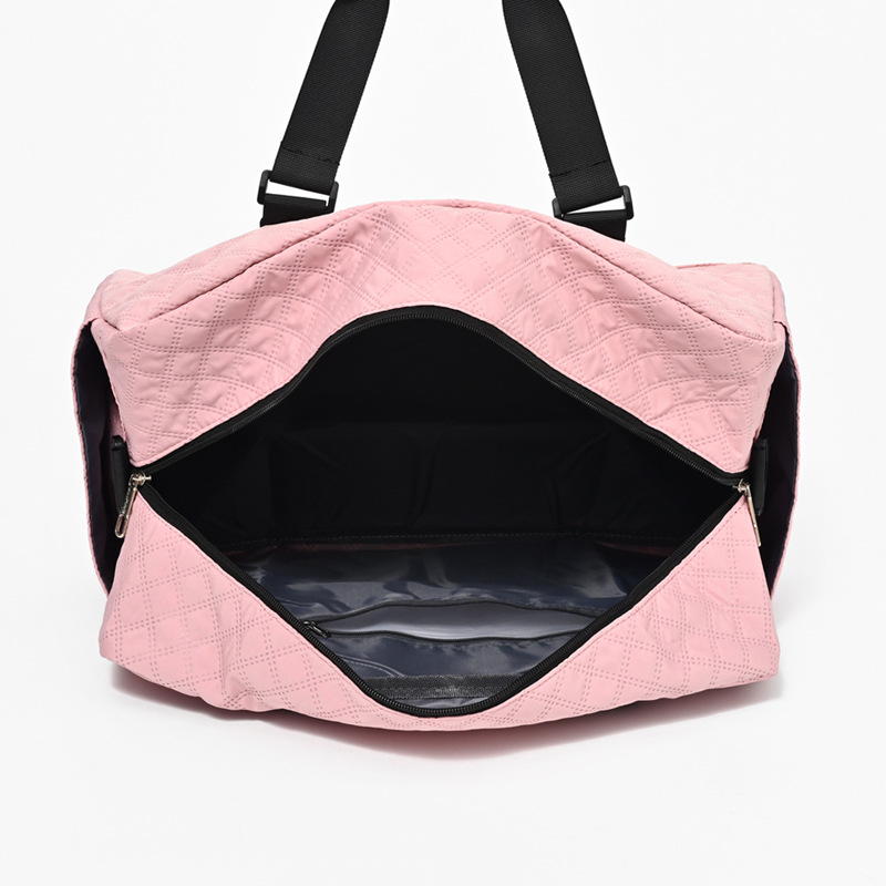 Comercio exterior al por mayor 2024 nuevo estilo casual color sólido bolsa de viaje de gran capacidad viaje al aire libre bolso diagonal de un solo hombro