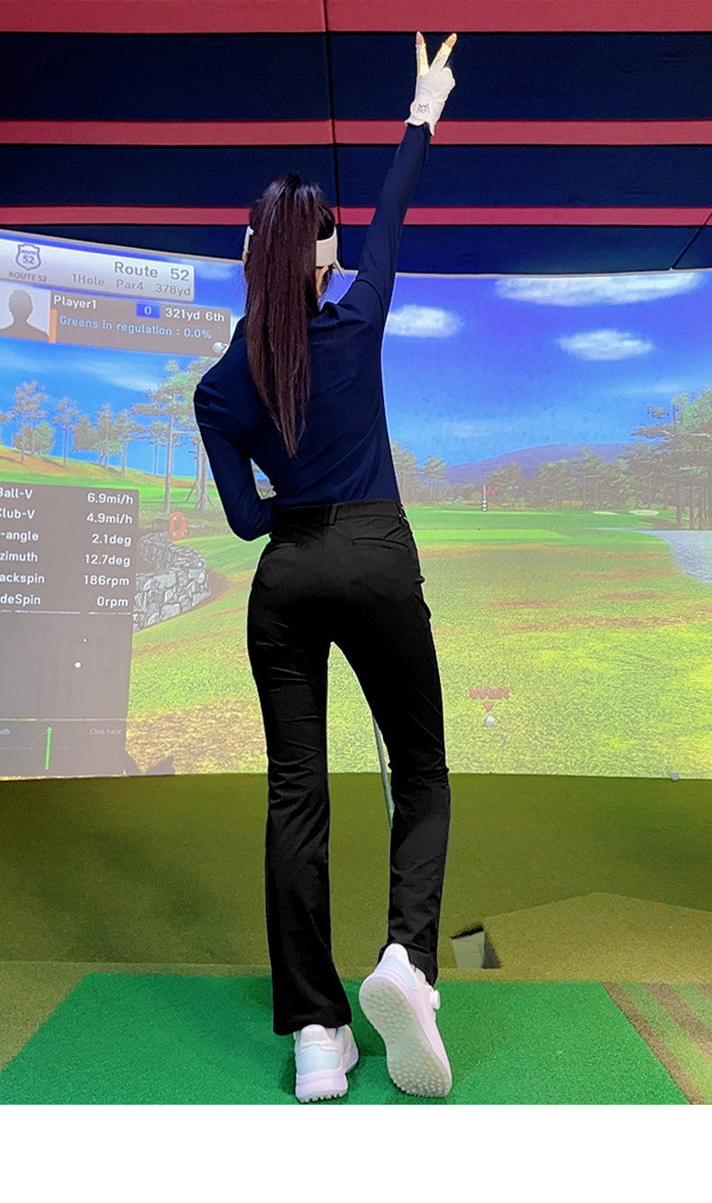 Áo polo nữ dài tay chơi golf co giãn cao họa tiết tương phản — Áo sơ mi POLO màu xanh nước biển [họa tiết Walvag/màu tương phản/độ đàn hồi cao] YF740, Áo sơ mi POLO màu trắng [họa tiết Wallace/tương phản màu/đàn hồi cao] YF740, Áo sơ mi POLO màu cam [họa tiết Walvgue/tương phản/đàn hồi cao] YF740 chi tiết 22
