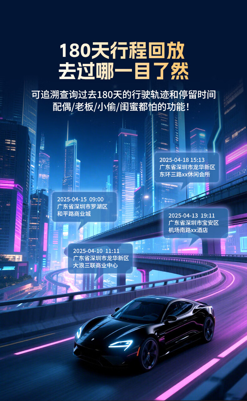 4g Small Square Device with Full Network Compatibility, Beidou Gps Locator, Multi-Scenario Tracker, Pet Locator, Anti-Loss Device