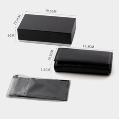 新款小香眼鏡盒太陽眼鏡盒天地蓋高端簡約抗摔防壓墨鏡禮品盒批發