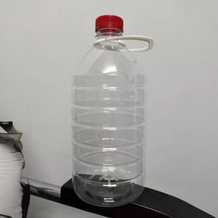 4kg food grade PET transparent edible plastic oil bottle 2L oil pot liquor bottle 2L