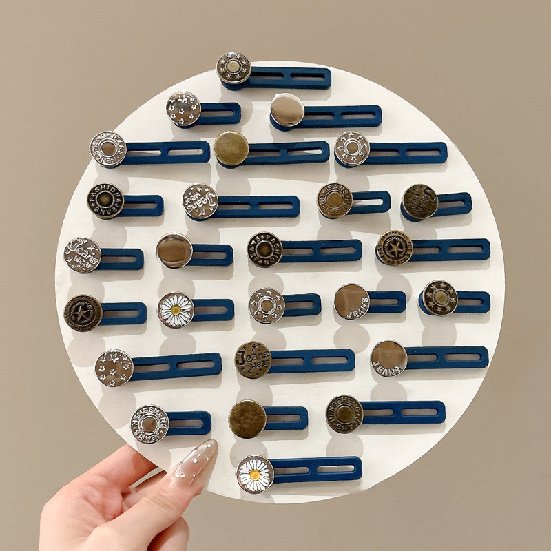 2024 nuevo estilo de lujo ligero de alto nivel Jeans clip de cabello nicho clip de cabello de oro clip de cabello de temperamento frange clip