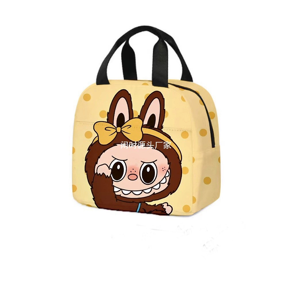 Карточница-карточка мультяшная держатель, льня bag для учеников начальной школы, термос, сумка для ланча, сумка для еды