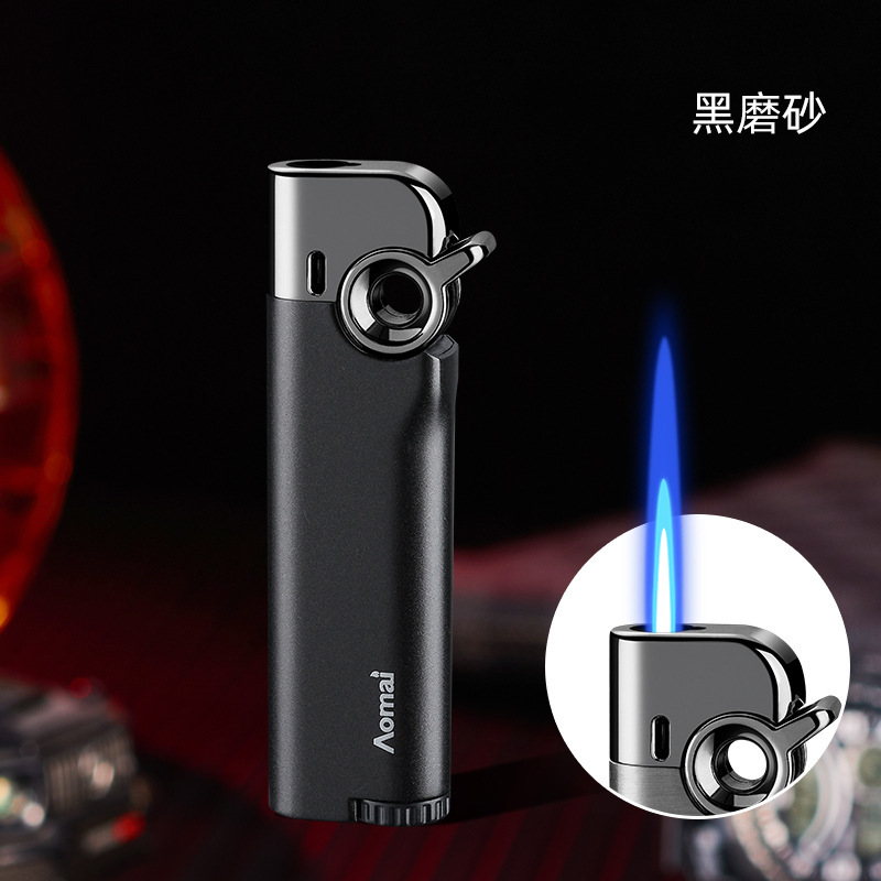 クロスボーダーサプライ AM7210 クリエイティブロングストリップライター、直火式、パーソナライズされた砥石シガーライター、ロッカーアーム式インフレータブルライター|undefined