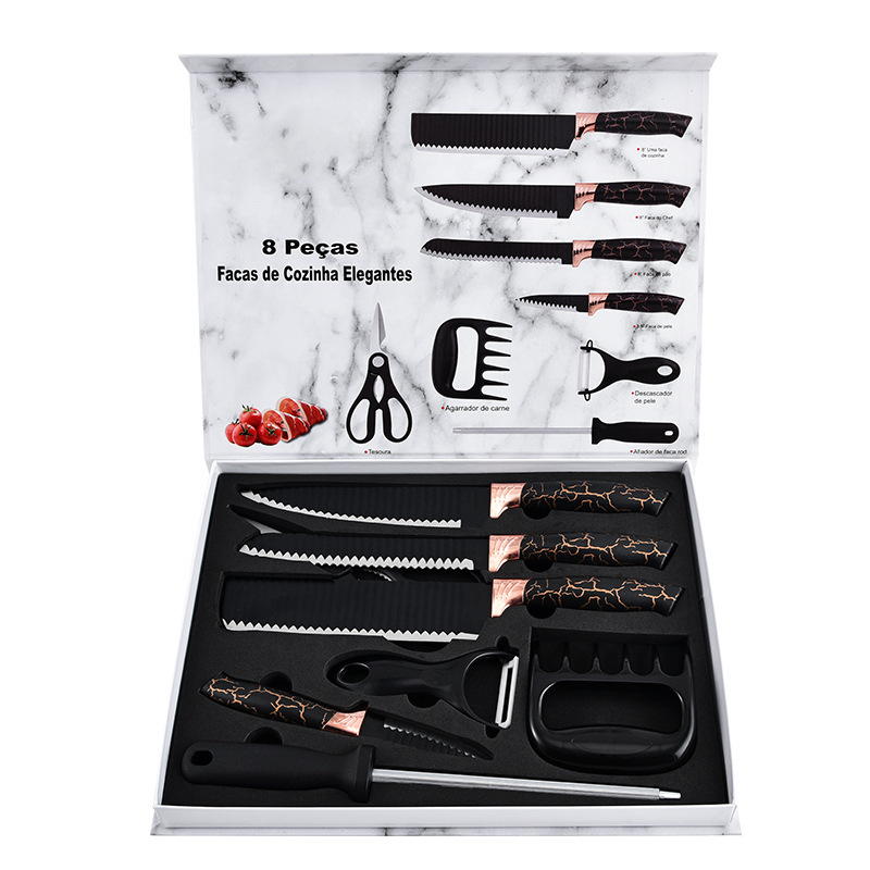 Juego de ocho piezas de herramientas de cocina