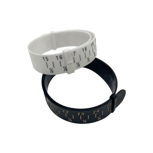 Bracelet measuring ring bracelet measuring belt bracelet measuring strip measuring wrist size soft ruler belt type plastic belt