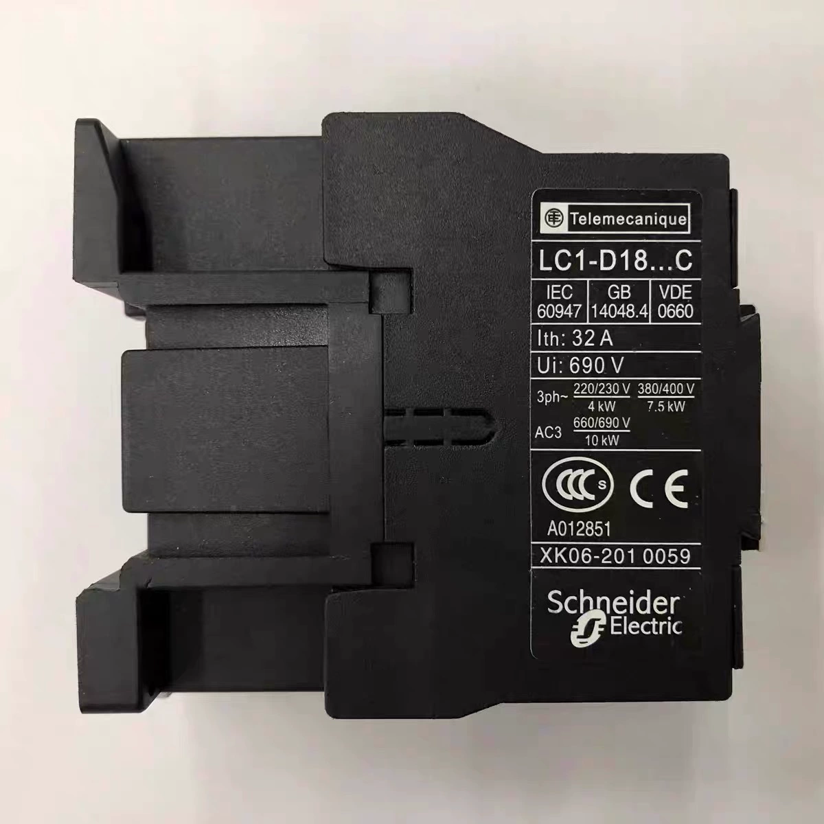 Original authentic LC1-D1810M5C AC220V Schneider Third-level AC contactor
