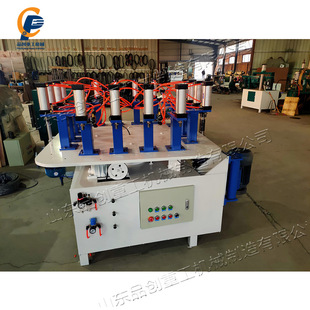 Eight-station four-axis turntable profiling milling machine profiling milling machine for solid wood furniture