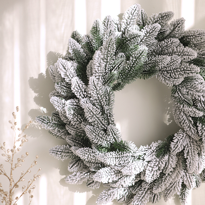 Nuevos colgantes de guirnaldas de Navidad colgantes de pared pe guirnaldas de hotel centro comercial escenario de decoración de Navidad props