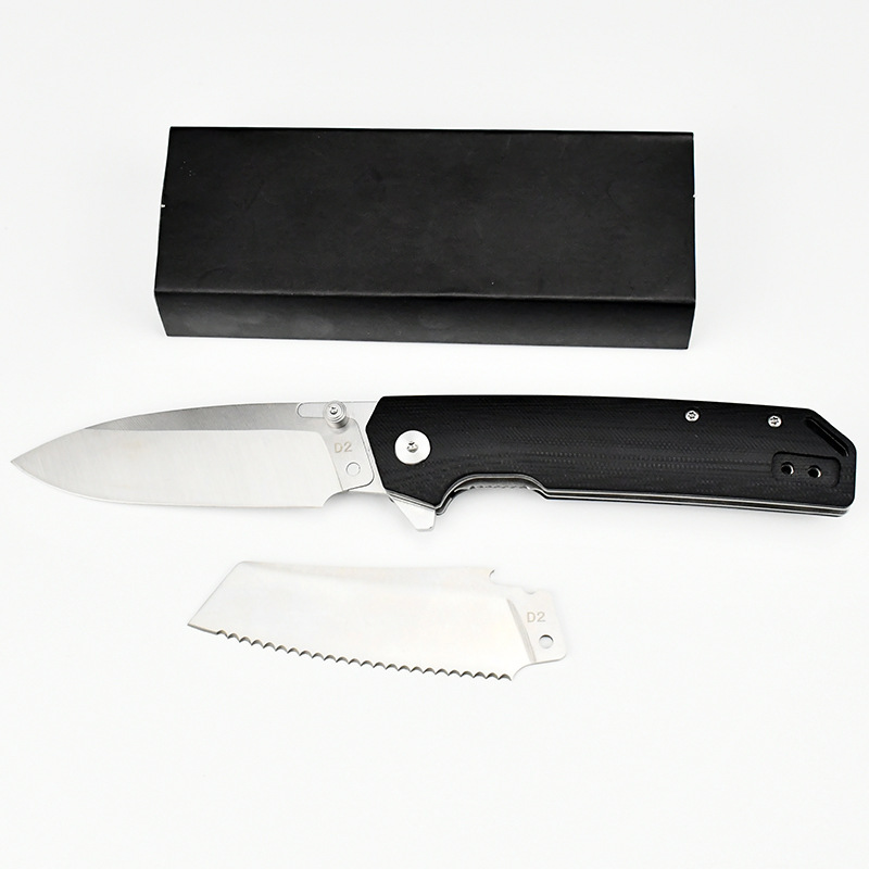 高品质户外折叠刀防身小刀便携刀口袋刀具多功能随身刀具轴承快开