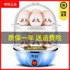 Factory wholesale home double -layer steamer automatic power -off eggs polyphon stainless steel mini breakfast artifact