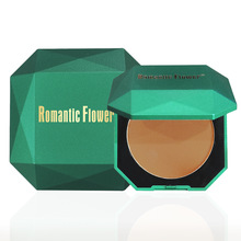 跨境外贸出口6色单层粉饼深色皮肤防水防汗全覆盖遮瑕粉饼