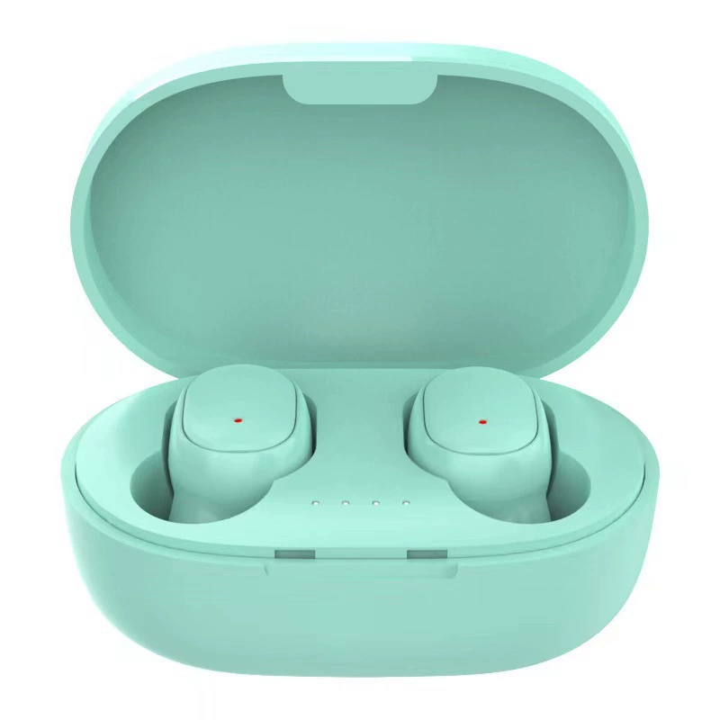 True wireless earbuds E6/E7/A6S, Bluetooth 5.2, compact charging case, multi-color options