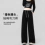 外穿新款孕期孕妇阔腿裤
