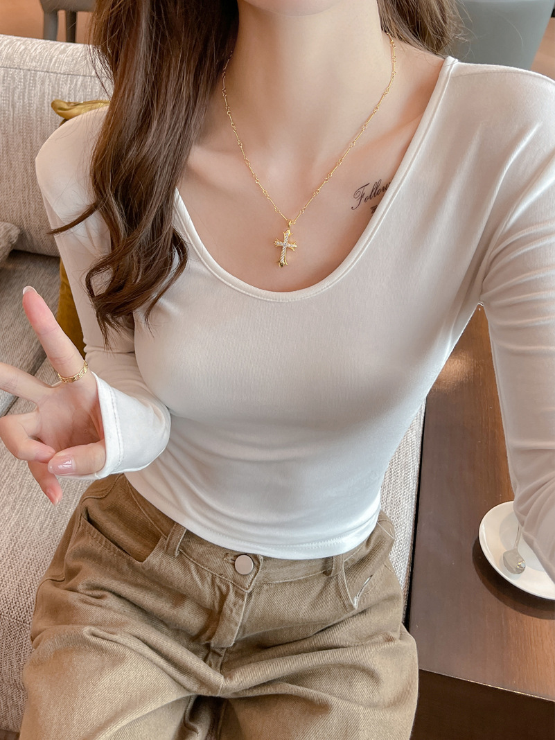 Base body-friendly autumn demi-season long-sleeve
