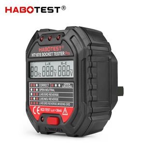 HABOTEST Заводской хранилище HT107E Многофункциональный цифровой дисплей
