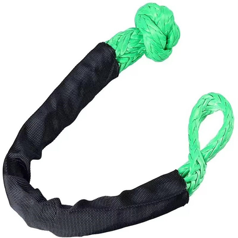 10mm越野拉力疙瘩绳卸扣拖车绳扣U型救援软卸扣15吨软卸扣