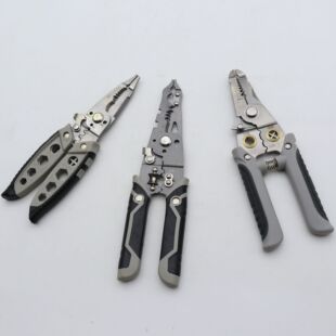 Multifunctional Wire Stripping Pliers, Electrician Pliers, Special Stainless Steel Pointed Cable Cutter, Fiber Optic Line Cutting, Wire Stripping and Crimping New Style