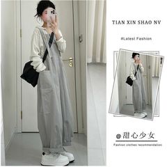 = 純欲スーツ女性2025春新作韓系小柄長袖ストライプ上着減