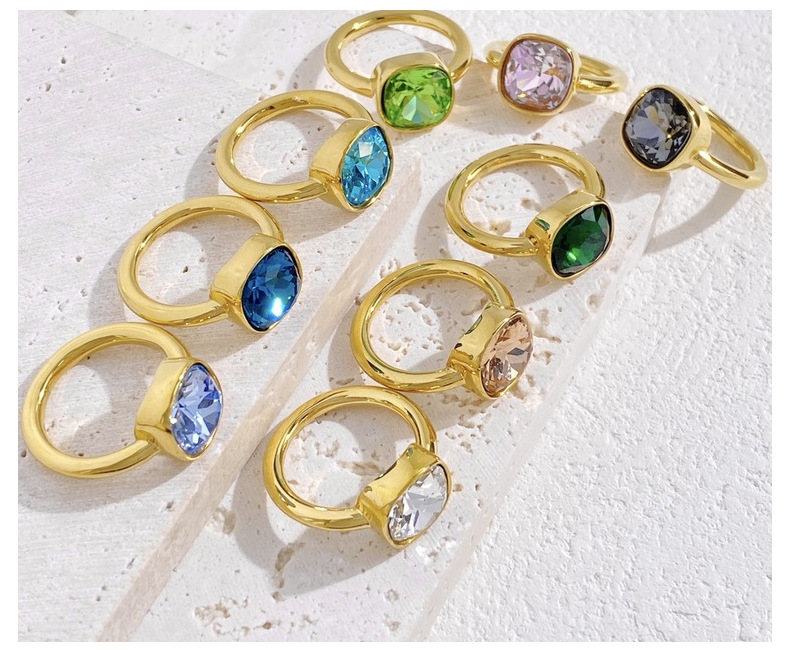 9g Weight Rings Classification 6, 7, 9 Ring Size 1 Piece Quantity Daily, Street Occasion Titanium Steel Material Geometric Pattern All Seasons Season Unisex Gender Vintage Style, Classic Style Style Wholesale Jewelry Vintage Style Classic Style Geometric Titanium Steel Rings 14