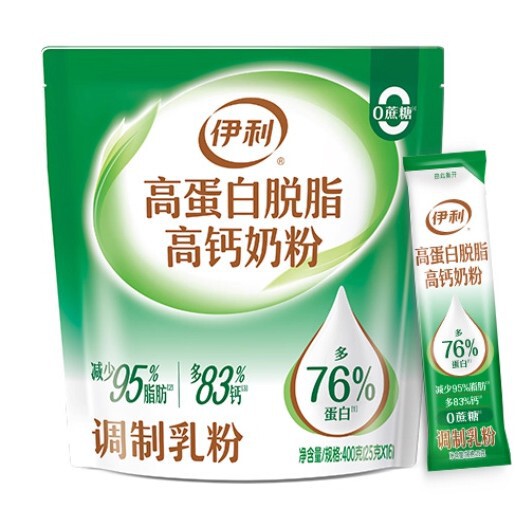 Free Shipping Nationwide: Yili High Protein Skimmed High Calcium Milk Powder 400g for Adults, Men, Women, College Students, and Elderly Nutrition Free Shipping Nationwide: Yili High Protein Skimmed High Calcium Milk Powder 400g for Adults, Men, Women, College Students, and Elderly Nutrition