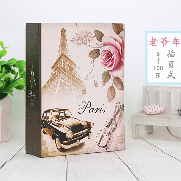 Qianyu 6-inch 100 4R álbum de bolsillo álbum de Bolsillo de papel Álbum de hogar para niños al por mayor