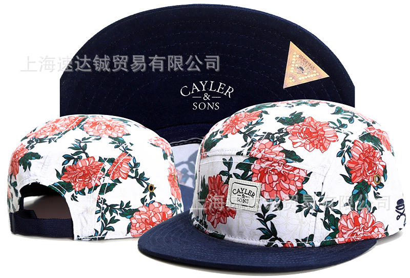 Mayorista comercio exterior sombrero plano sombrero ajuste sombrero sombrero de automóvil sombrero de moda americana sombrero de sol sombrero de sol