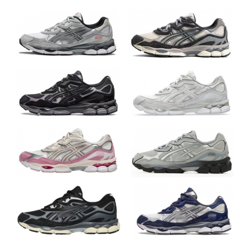 Cross-border athletic shoes, GEL-NYC mesh running shoes, men's casual, breathable, durable, outdoor, non-slip, and shock-absorbing running shoes, women's Cross-border athletic shoes, GEL-NYC mesh running shoes, men's casual, breathable, durable, outdoor, non-slip, and shock-absorbing running shoes, women's