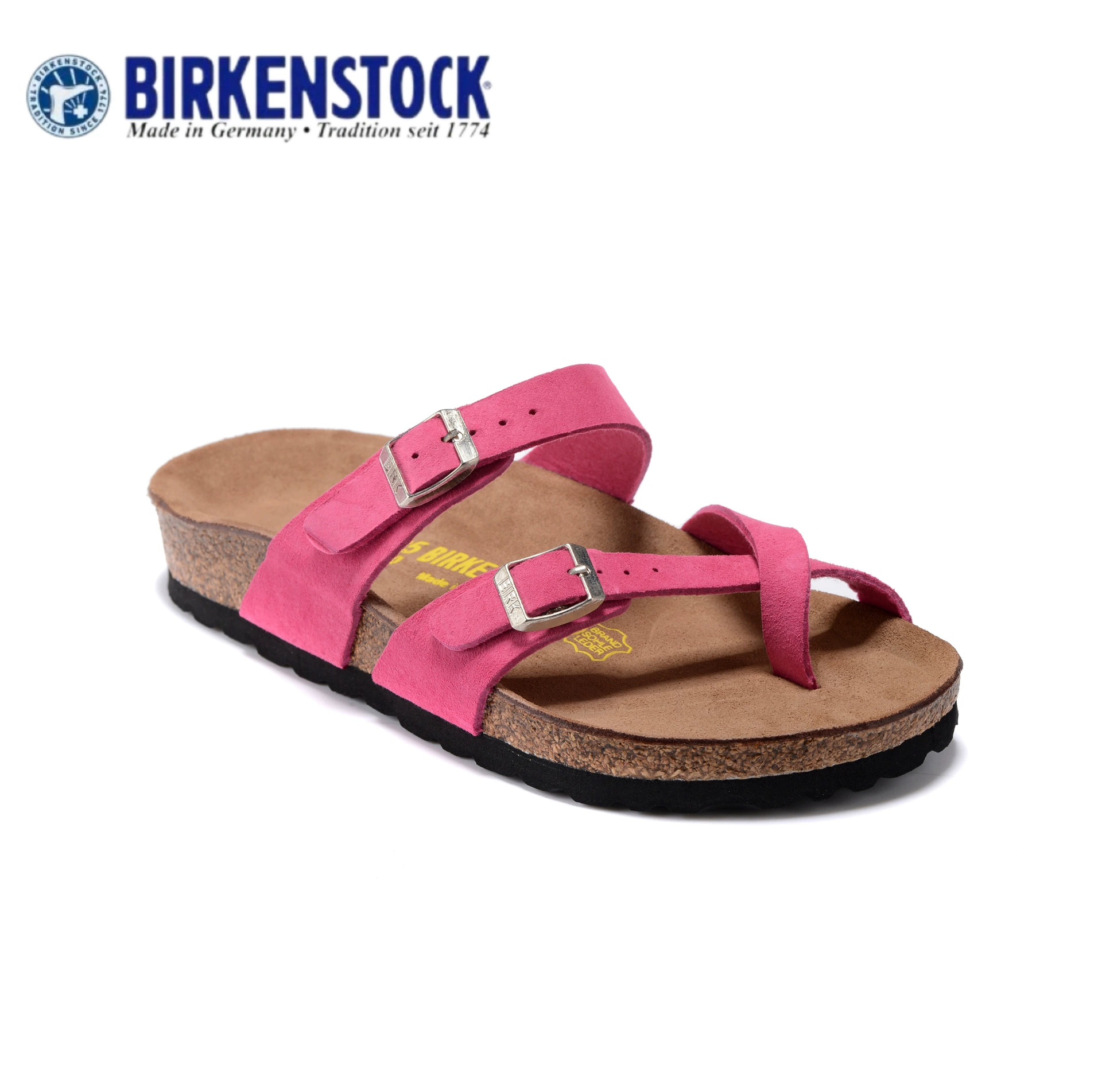 Книга same cork-soled foreign trade slippers Arizona toe men and women beach shoes outdoor wide version large-size shoes