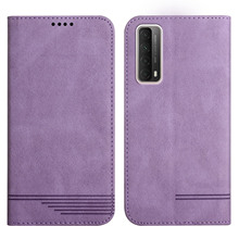 适用华为HuaweiPSmart2021手机套翻盖插卡钱包手机皮套磁吸保护套