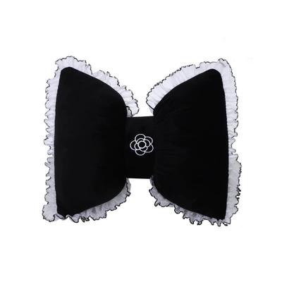 Plush High-End Camellia Car Seat | Seat cushion, seat cover - plush-camellia-waist-lace