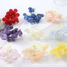 仿真绣球花diy簪花汉服头饰花手工花环材料婚庆装饰礼盒发饰配件