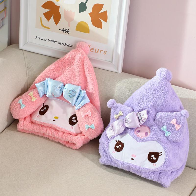 Cute Japanese cartoon hair towel