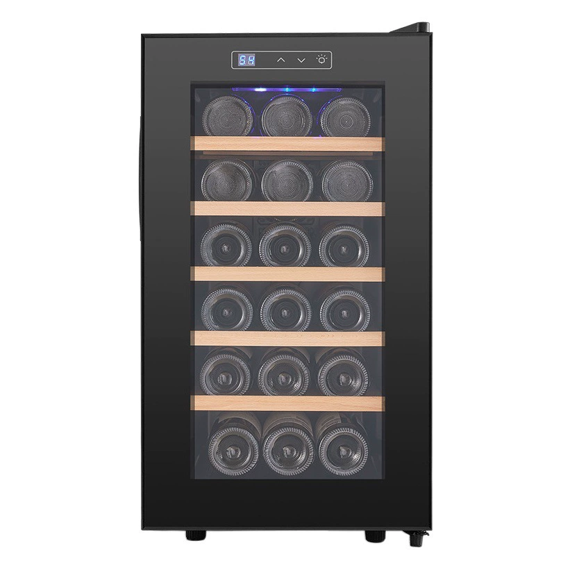JC-46AW Небольшой Красный Вино Холодильное Вино Постоянная Температура Винный Шкаф Гостиная Спальня Современный Бытовой 18 Пакет Винный Шкаф