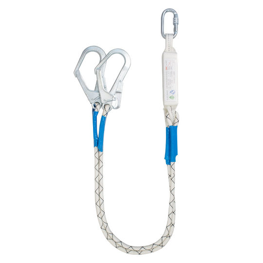 National standard aerial work safety belt connecting rope polyester braided rope buffer bag fall protection safety rope