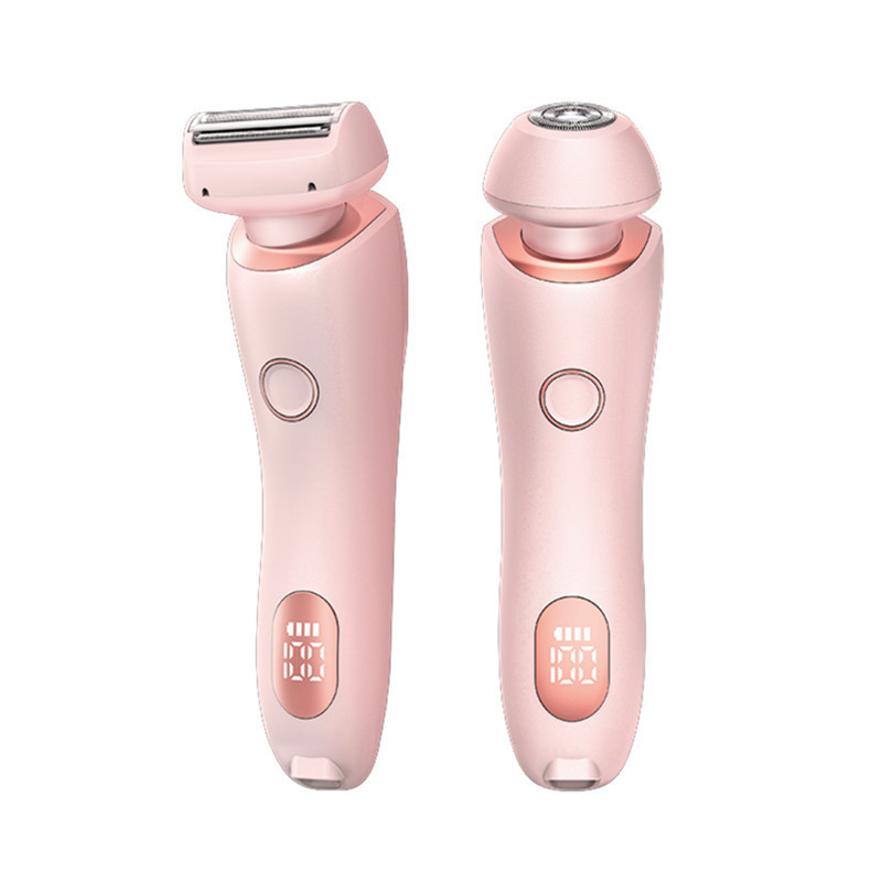Transfronterizo nuevo afeitador eléctrico depilador privado para mujeres afeitador para mascotas de doble cabeza afeitador de cuerpo completo image 7
