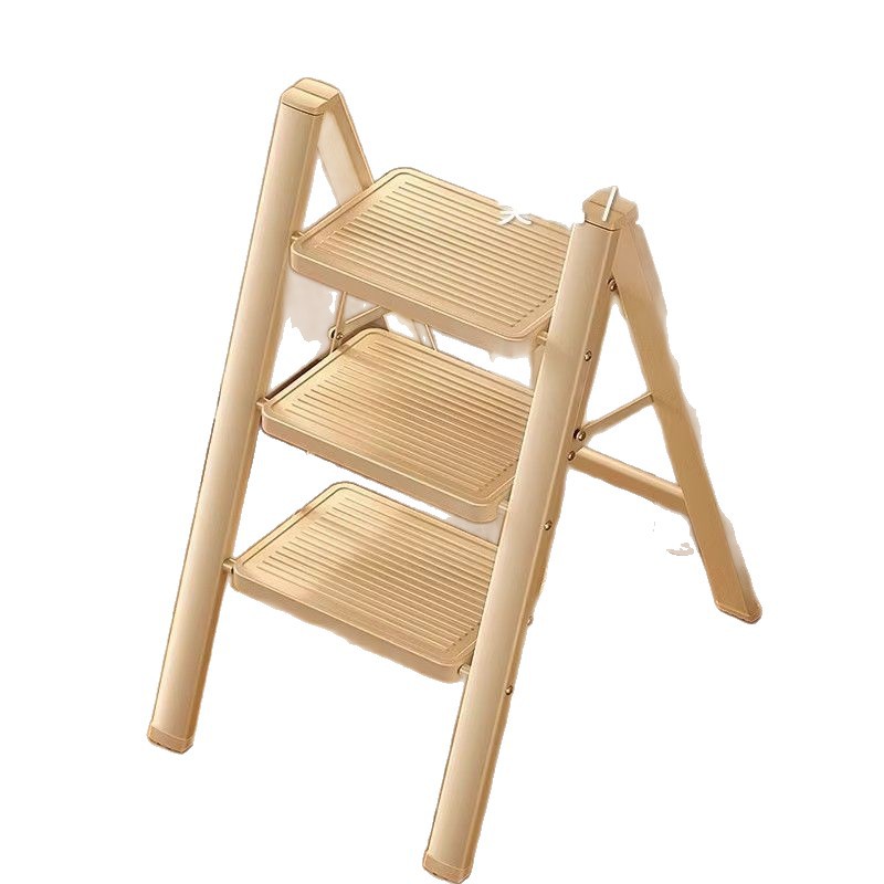 Escalera para el hogar, plegable, telescópica, interior, escalera en espiga multifunción, escalera ligera pequeña, escalera plegable de cuatro o cinco pasos
