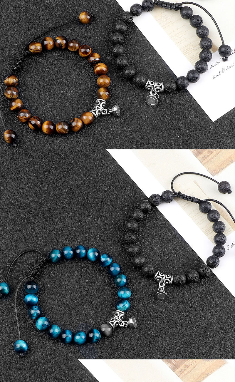 Handgefertigtes Perlenarmband Partner Set Mit Magnetverschluss_voghion.com